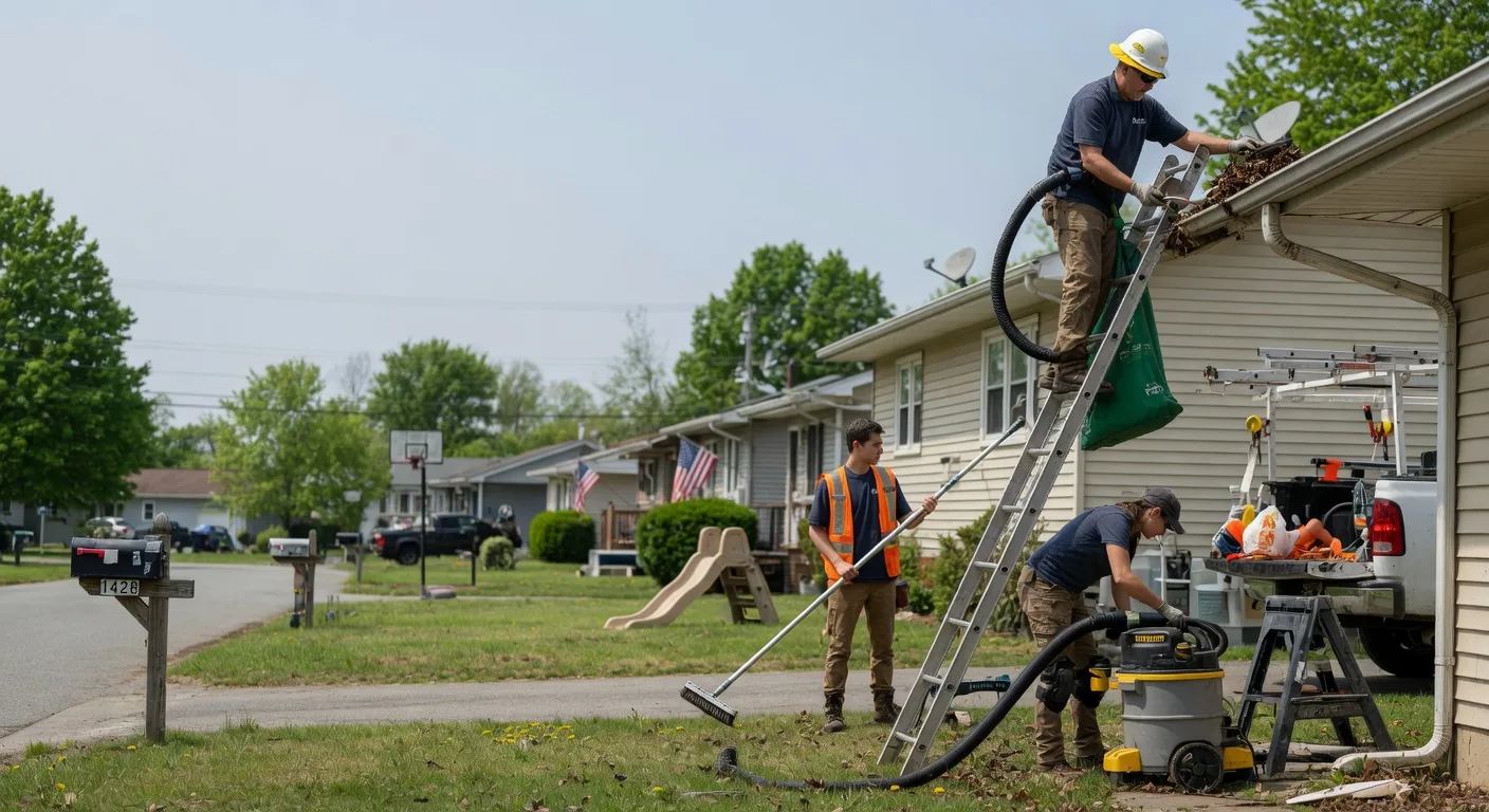 Gutter Installation in Martinsville, OH near me